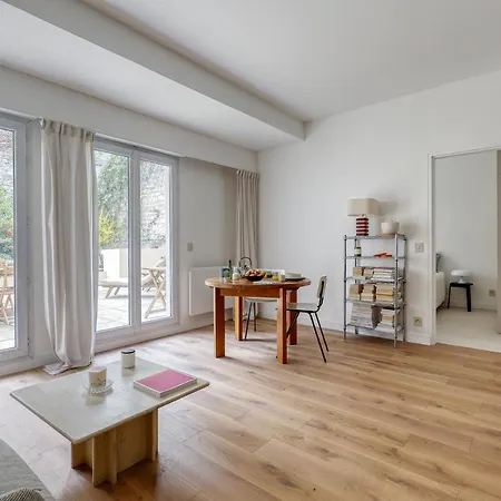 Apartamento Nice 1br Flat-huge Private Terrace Garden-paris 20