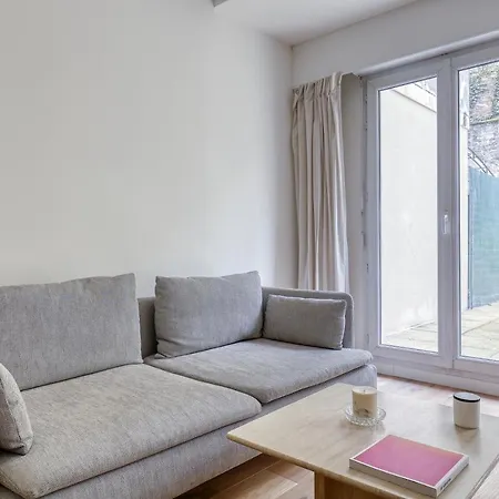 Apartamento Nice 1br Flat-huge Private Terrace Garden-paris 20 *