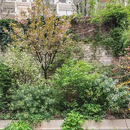 Nice 1br Flat-huge Private Terrace Garden-paris 20 Apartamento *