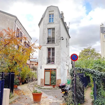 Nice 1br Flat-huge Private Terrace Garden-paris 20 *